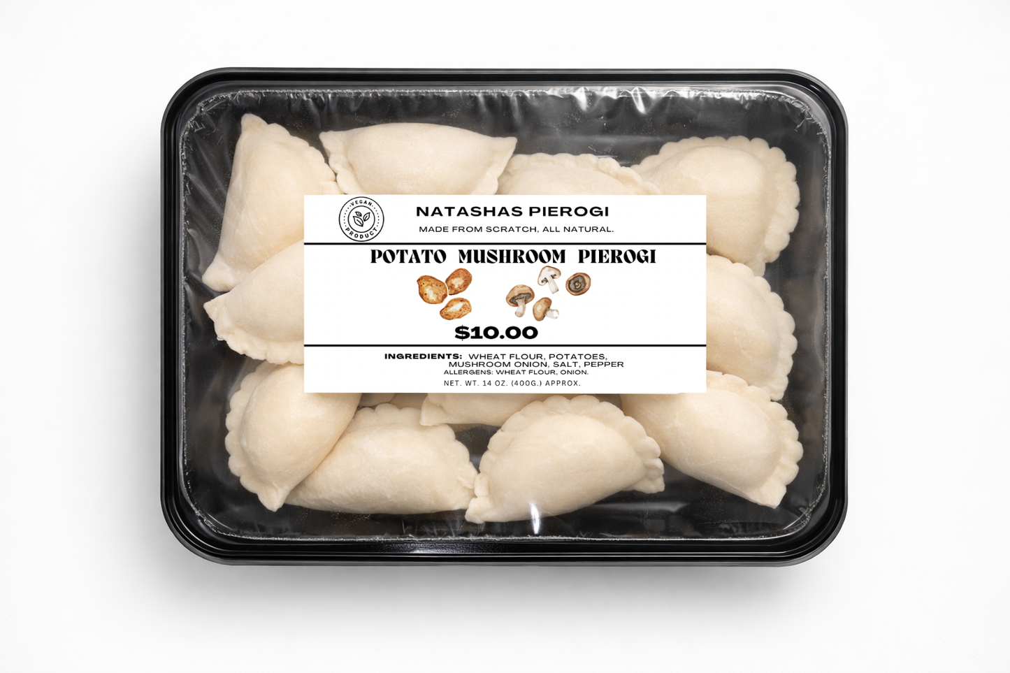 Potato Mushroom Pierogi
