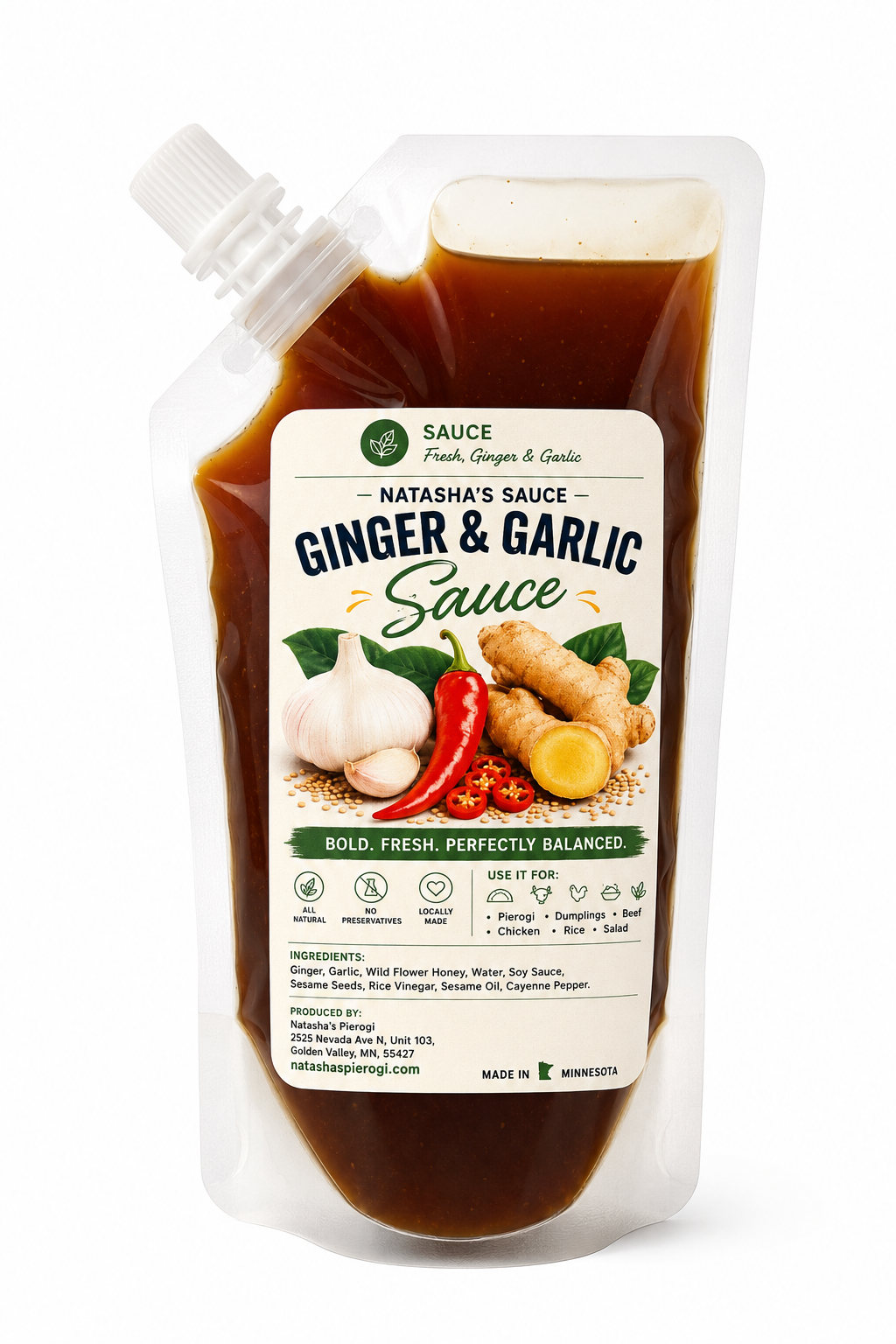 Garlic Ginger Sauce