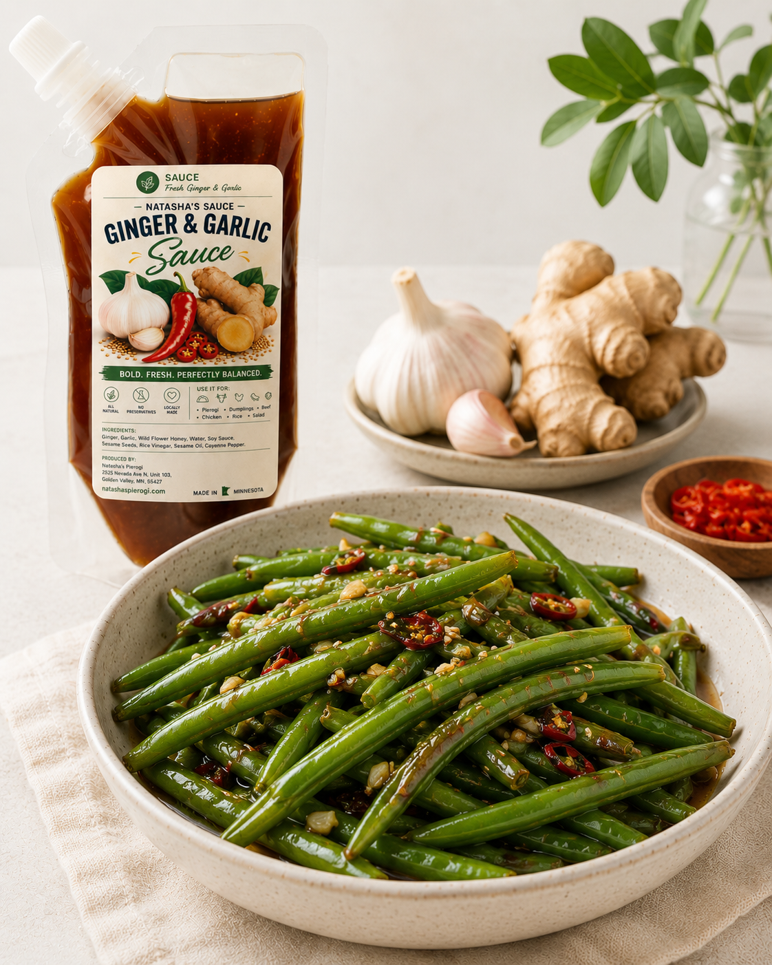 Garlic Ginger Sauce