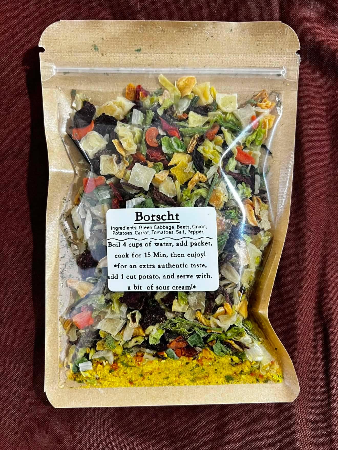 Borscht Soup Mix, Eastern European, Homemade Soup Mix, Camping/Hiking Meal, Comfort Food Gift, Housewarming Gift, Pantry Staple, Easy Dinner __etsy:7961781897