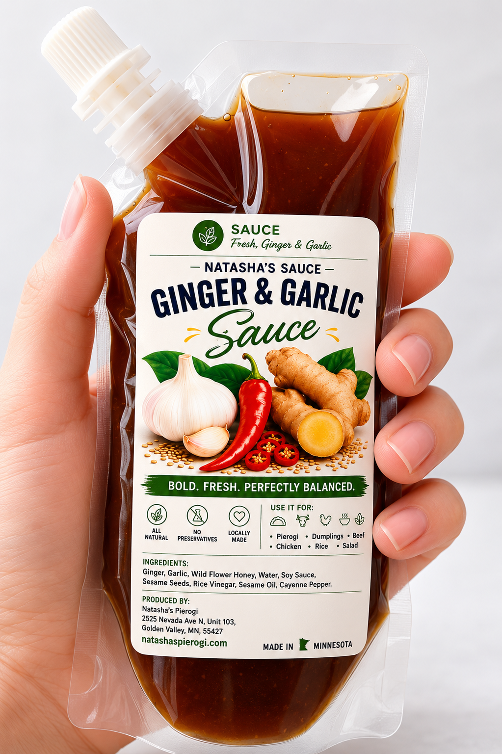 Garlic Ginger Sauce