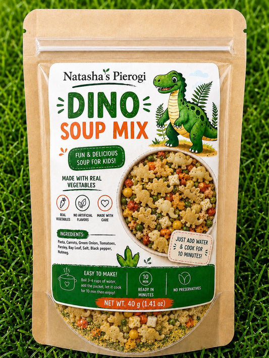 Dinosaur Soup Mix for Kids | Dino Noodle Soup| Get Well Soon Soup Care Package | Fun Kids Meal | Care Package | Easy Homemade Comfort Food __etsy:8113813233
