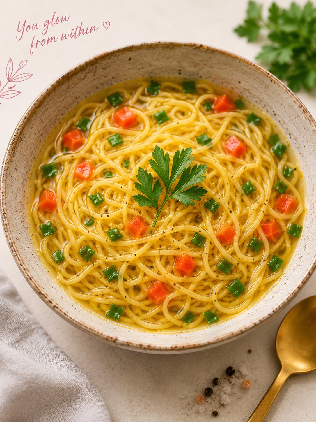 Glow Broth Collagen Noodle Soup Mix | Beauty Boosting Wellness Soup with Collagen | Healthy Gift | Bone Broth Wellness Soup __etsy:8072270337