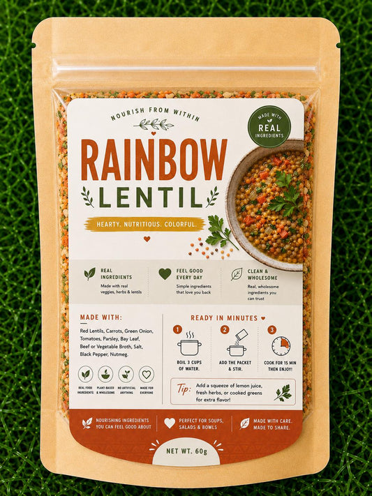 Lentil Soup Mix Gift | Easy Weeknight Dinner | Get Well Soon Care Package | Realtor Closing Gift | Healthy Dry Soup Mix | Pantry Meal Idea __etsy:8113814093