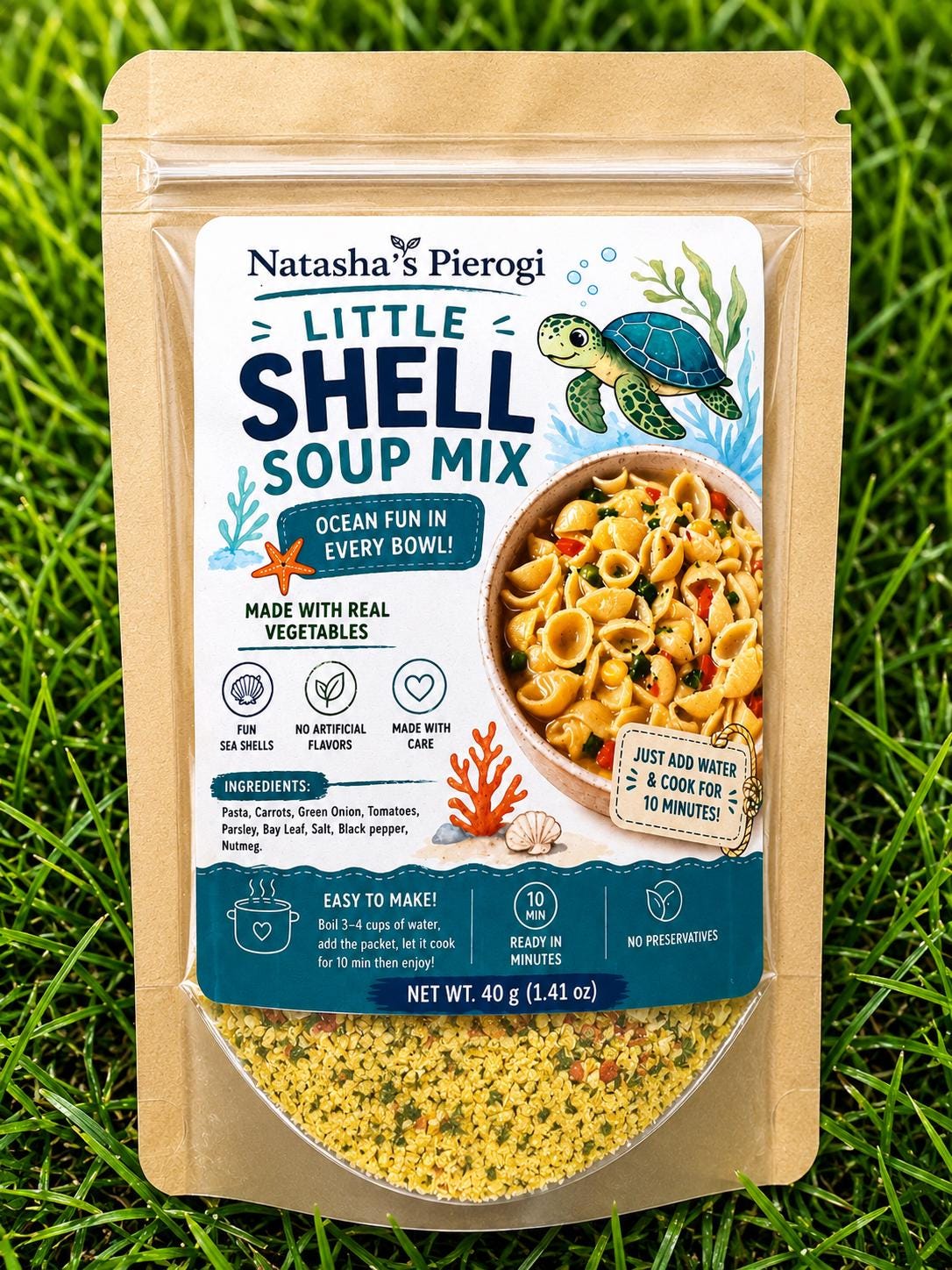 Little Shell Soup Mix, Kids Soup Mix, Homemade Dry Soup Mix, Fun Pasta Soup, Comfort Food Gift, Easy Dinner __etsy:8020291414