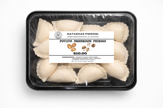 Potato Mushroom Pierogi