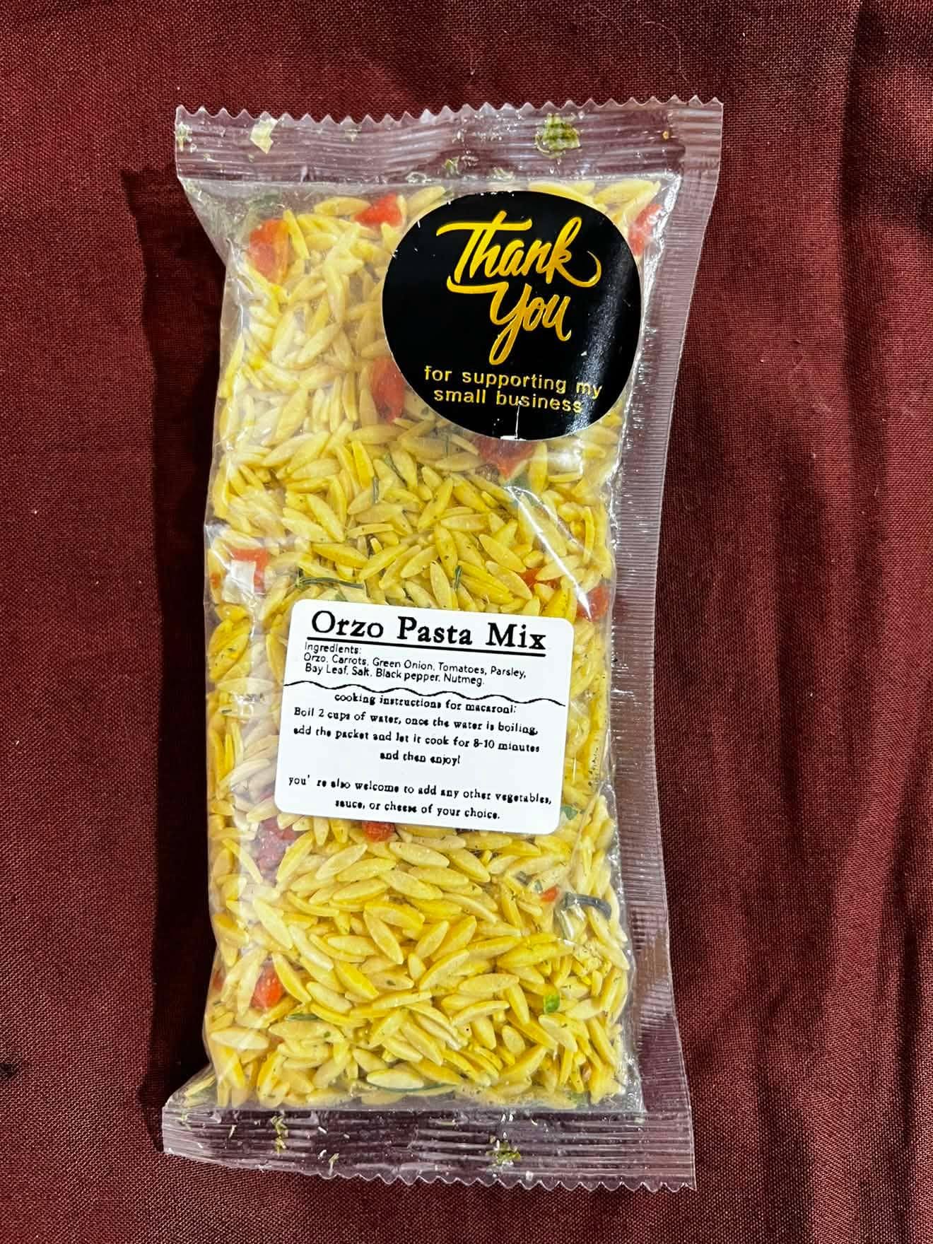 Orzo Bowl Meal Mix Gift | Mediterranean Inspired Easy Dinner | Get Well Soon Package | Quick Pantry Meal | Dry Soup Mix | Easy One Pot Meal __etsy:7913839806