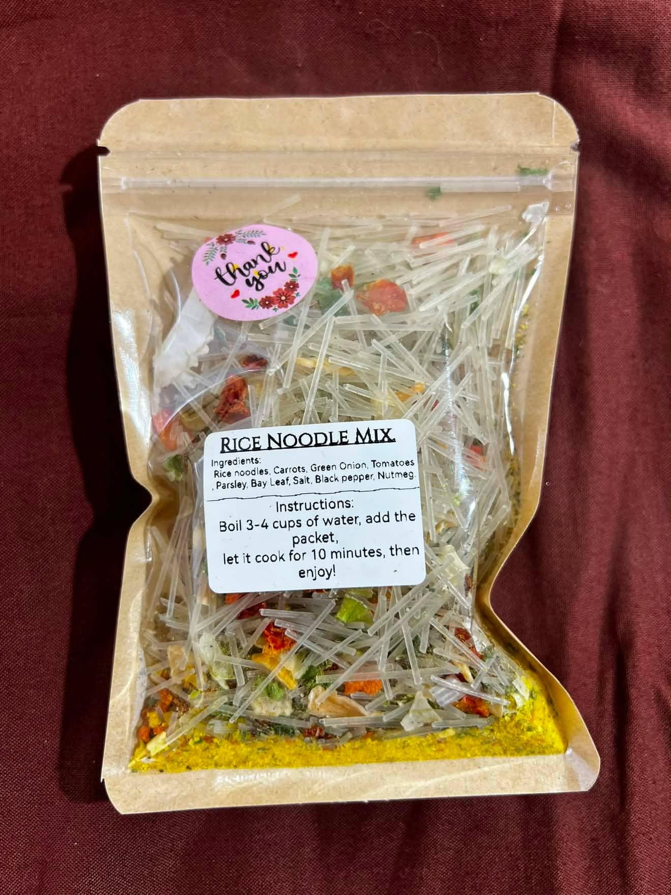 Rice Noodle Soup Mix Gift | Get Well Soon Soup | Realtor Closing Gift | Easy Comfort Food Care Package | Dry Soup Mix | Quick Homemade Meal __etsy:7961780419