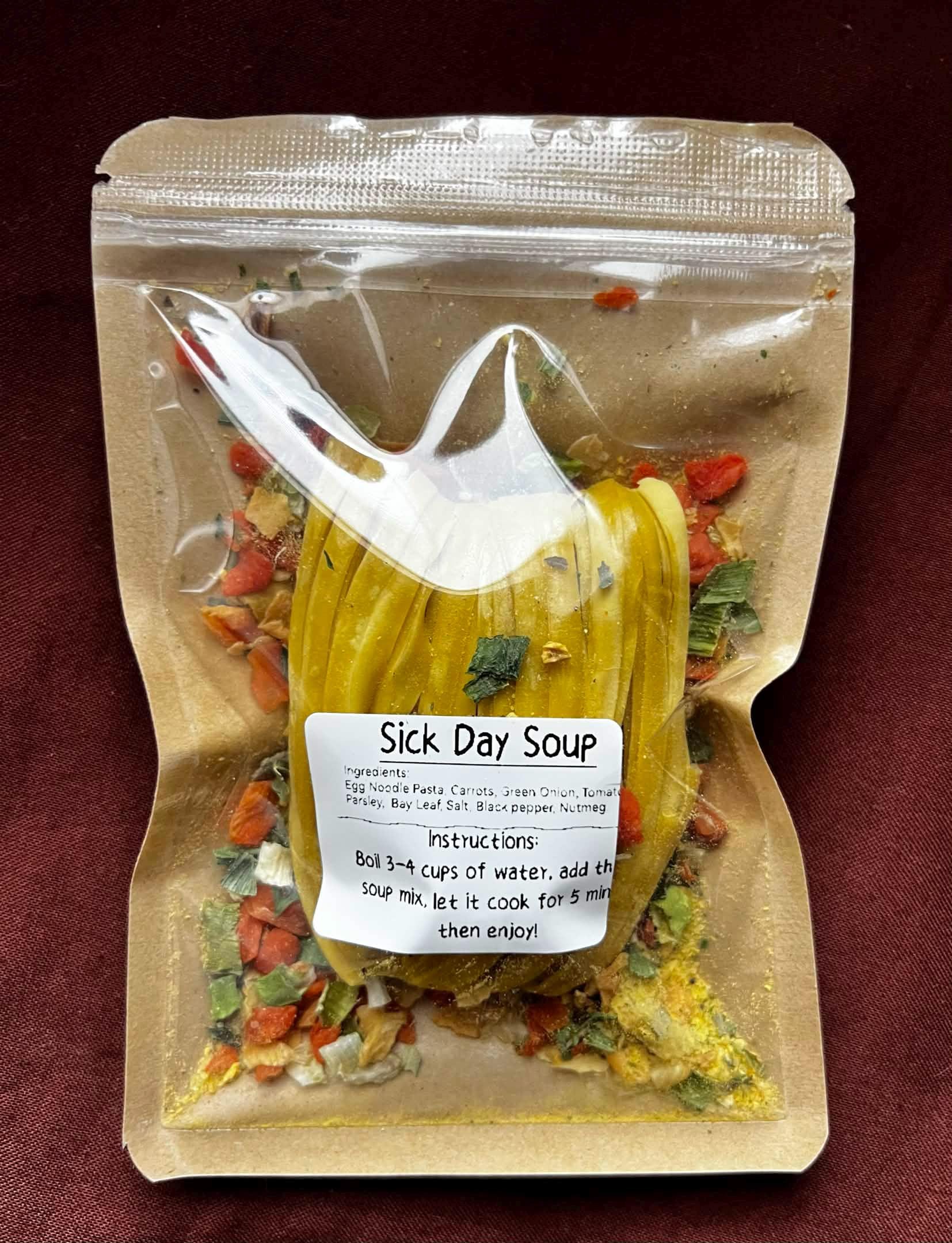 Sick Day Soup | Comfort Soup Mix Gift | Dry Soup Mix | Get Well Soon Gift | Care Package |  Housewarming Gift | Realtor Closing Gift __etsy:7785195513